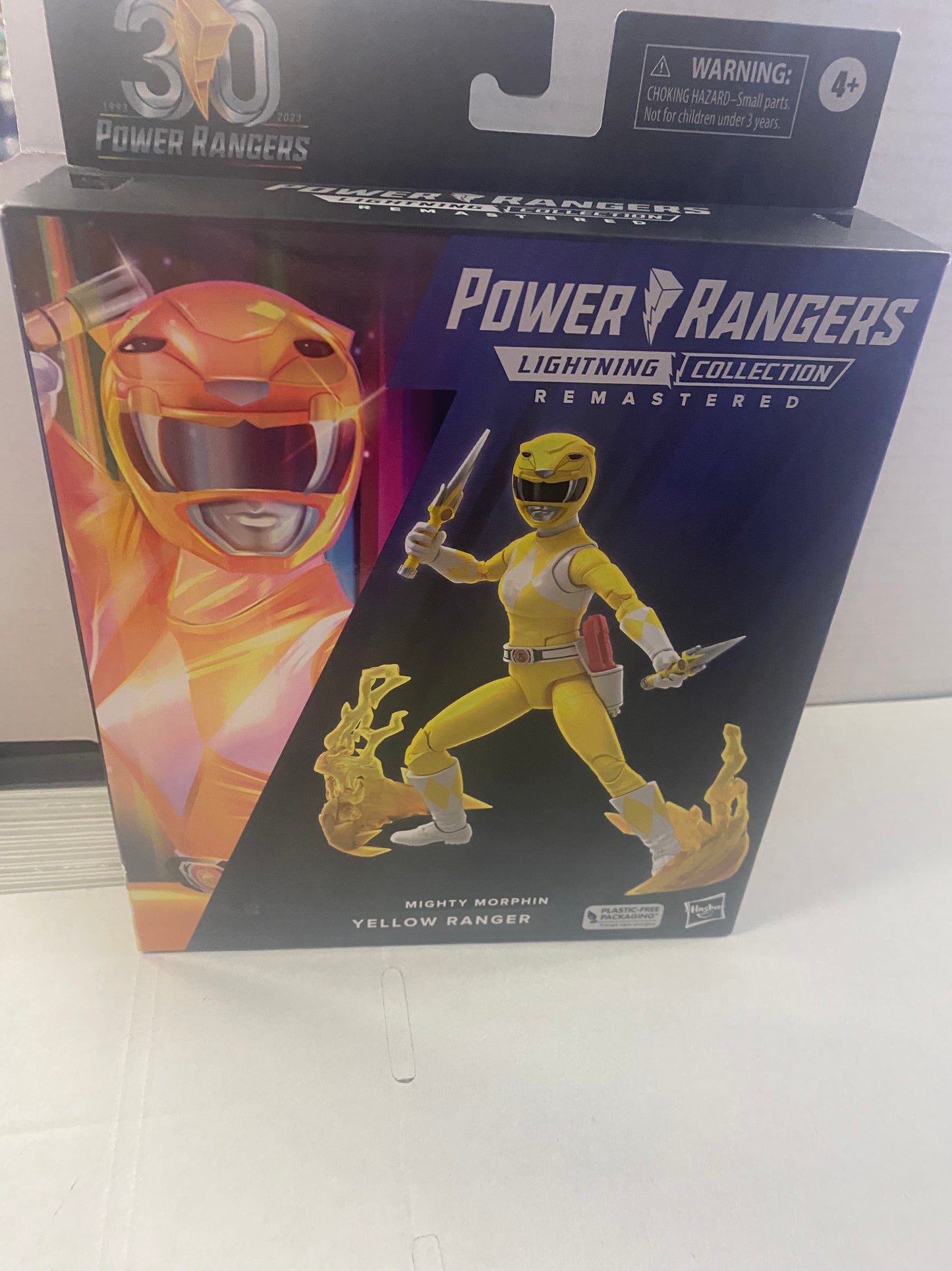 HASBRO POWER RANGERS LIGHTNING COLLECTION REMASTERED MIGHTY MORPHIN YELLOW RANGER