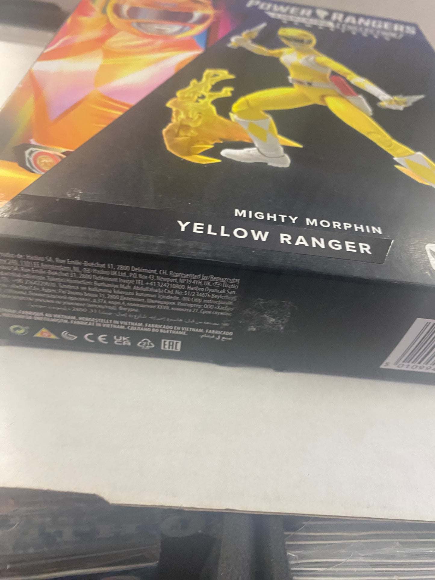 HASBRO POWER RANGERS LIGHTNING COLLECTION REMASTERED MIGHTY MORPHIN YELLOW RANGER