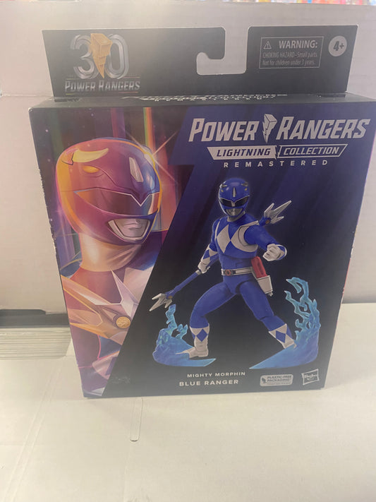 HASBRO POWER RANGERS LIGHTNING COLLECTION REMASTERED MIGHTY MORPHIN BLUE RANGER