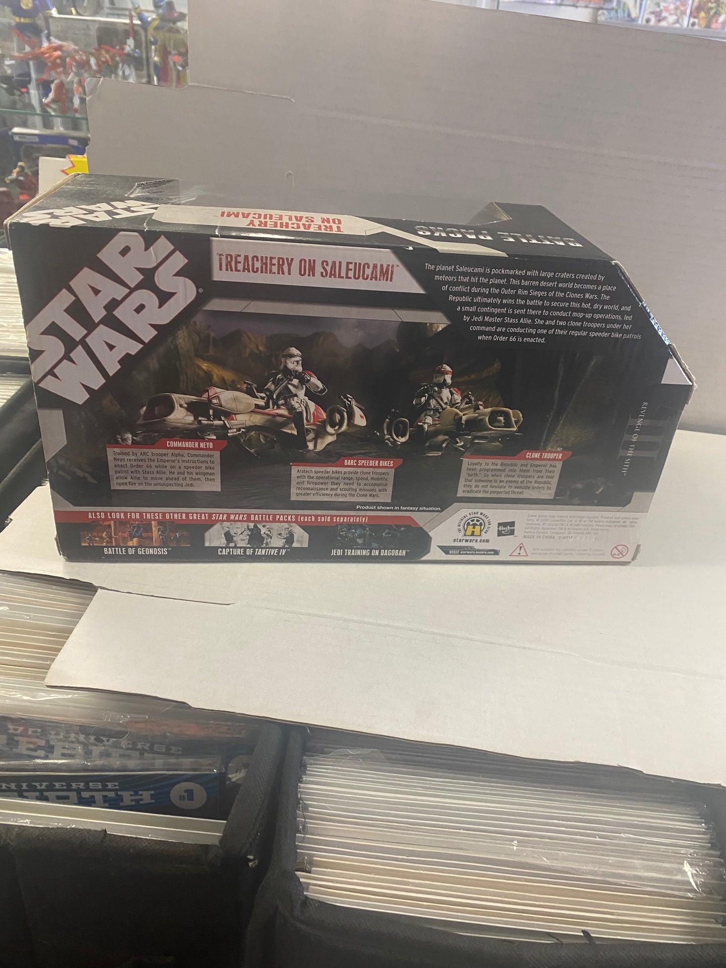 HASBRO STAR WARS BATTLE PACKS TREACHERY ON SALEUCAMI