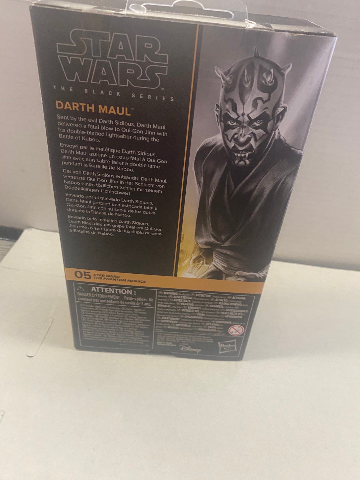 HASBRO STAR WARS THE BLACK SERIES DARTH MAUL STAR WARS EPISODE 1 THE PHANTOM MENACE (2024)