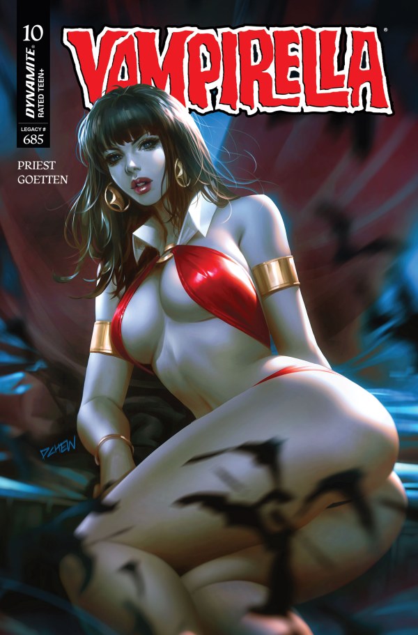 DYNAMYTE COMICS VAMPIRELLA #10 CVR B DERRICK CHEW VAR