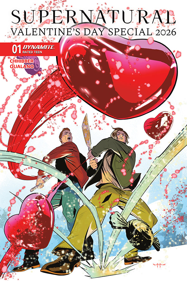 DYNAMITE COMICS SUPERNATURAL VALENTINES DAY SPECIAL 2026 #1 (ONE SHOT) CVR D PASQUALE QUALANO VAR
