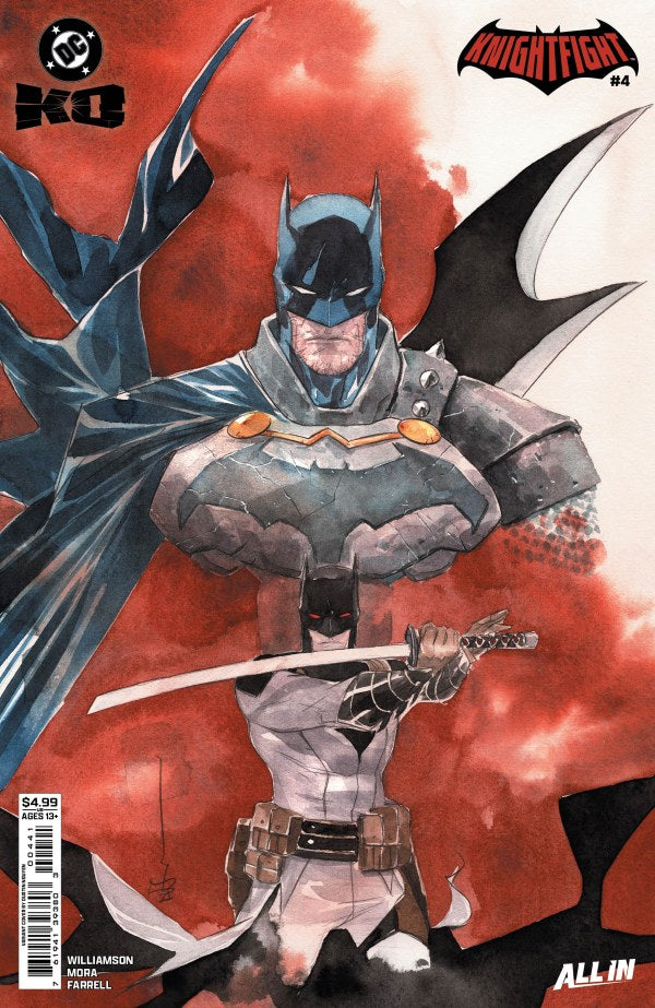 DC COMICS DC K.O. KNIGHTFIGHT #4 (OF 4) CVR D DUSTIN NGUYEN CARD STOCK VAR