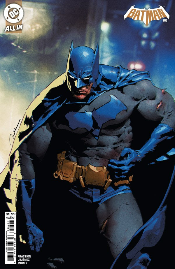 DC COMICS BATMAN #6 CVR D GERALD PAREL CARD STOCK VAR