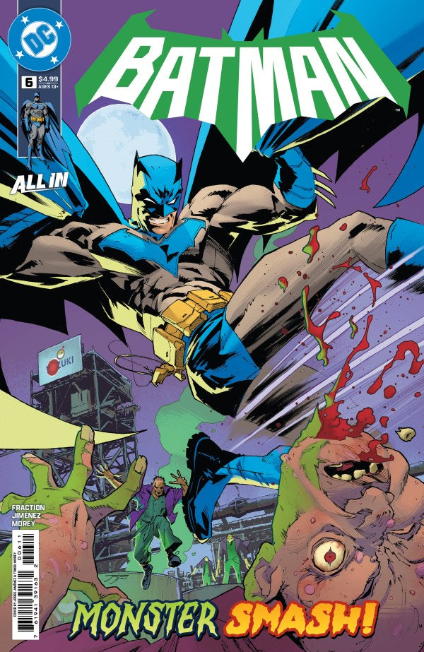DC COMICS BATMAN #6 CVR A JORGE JIMENEZ