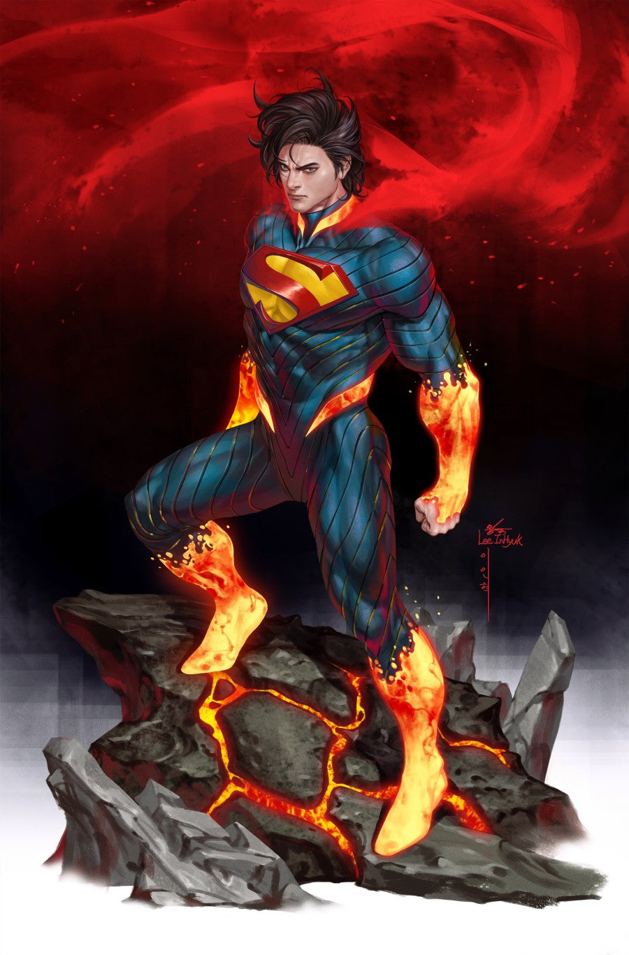 DC COMICS ABSOLUTE SUPERMAN #16 CVR C INHYUK LEE CARD STOCK VAR