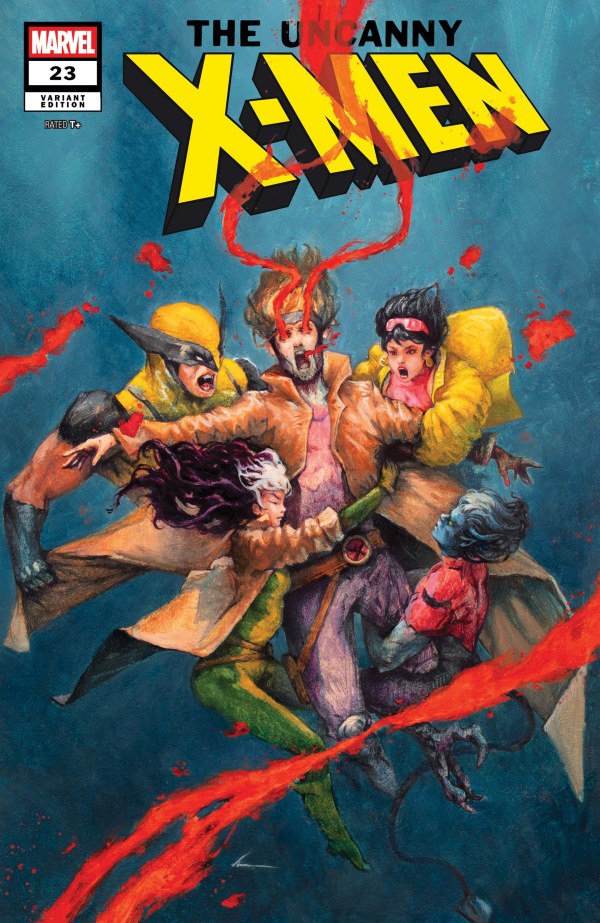 MARVEL COMICS UNCANNY X-MEN #23 DOMENICO CAVA VARIANT