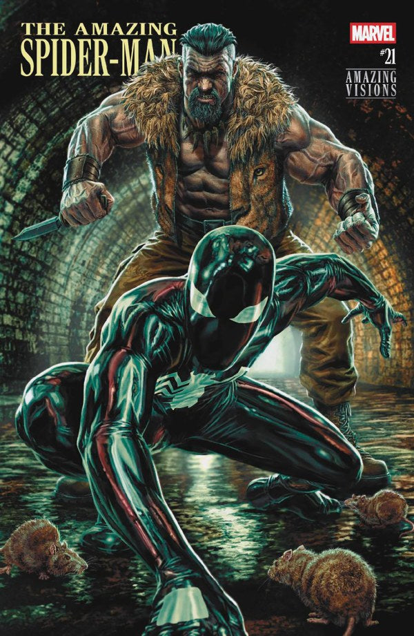 MARVEL COMICS AMAZING SPIDER-MAN #21 LEE BERMEJO AMAZING VISIONS VARIANT