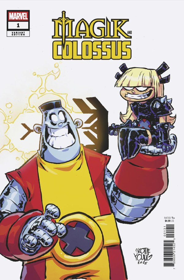 MARVEL COMICS MAGIK & COLOSSUS #1 SKOTTIE YOUNG VARIANT