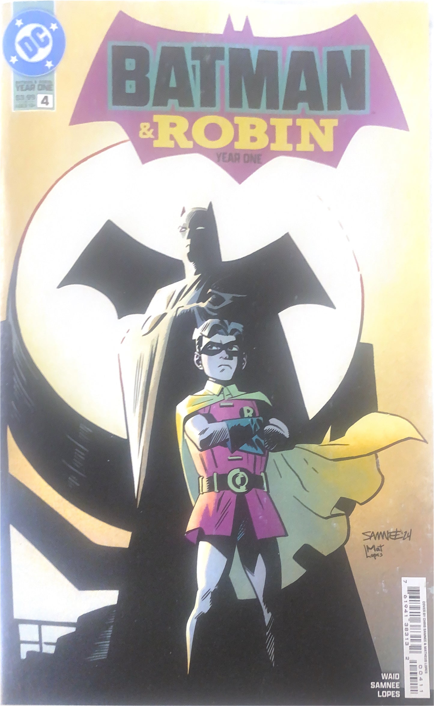 DC COMICS BATMAN AND ROBIN YEAR ONE #4