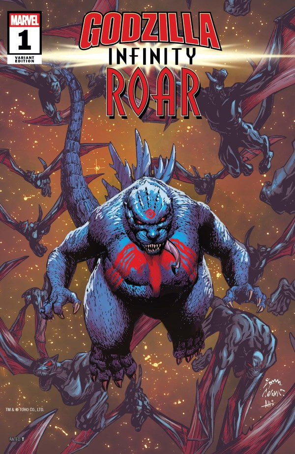 MARVEL COMICS GODZILLA: INFINITY ROAR #1 RYAN STEGMAN VARIANT