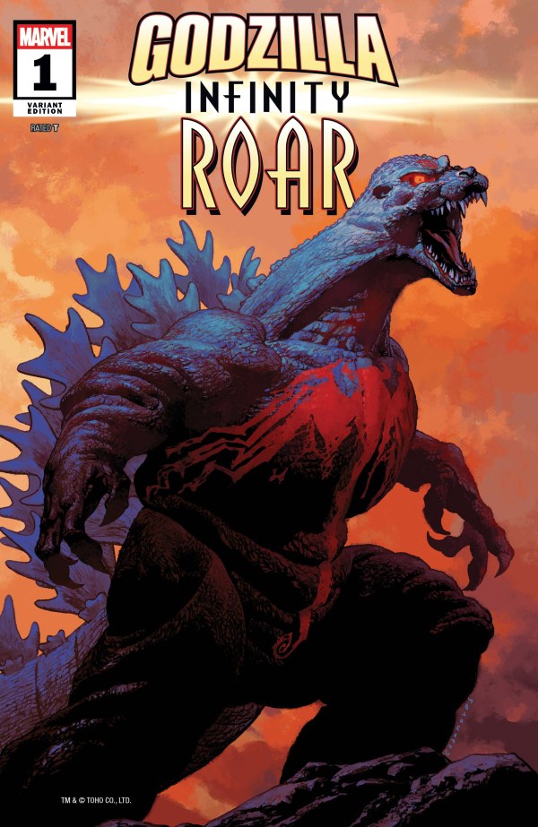 MARVEL COMICS GODZILLA: INFINITY ROAR #1 JOSEMARIA CASANOVAS VARIANT