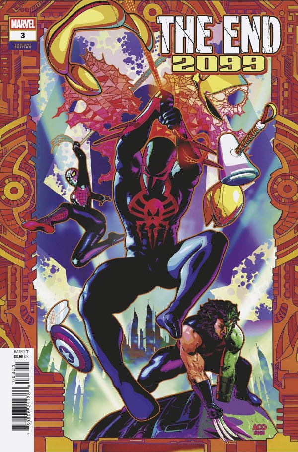 MARVEL COMICS THE END 2099 #3 ACO VARIANT