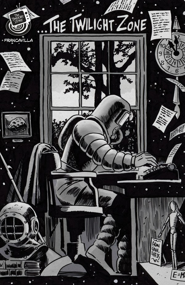 IDW The Twilight Zone #5 Variant B (Francavilla Connecting Cover)