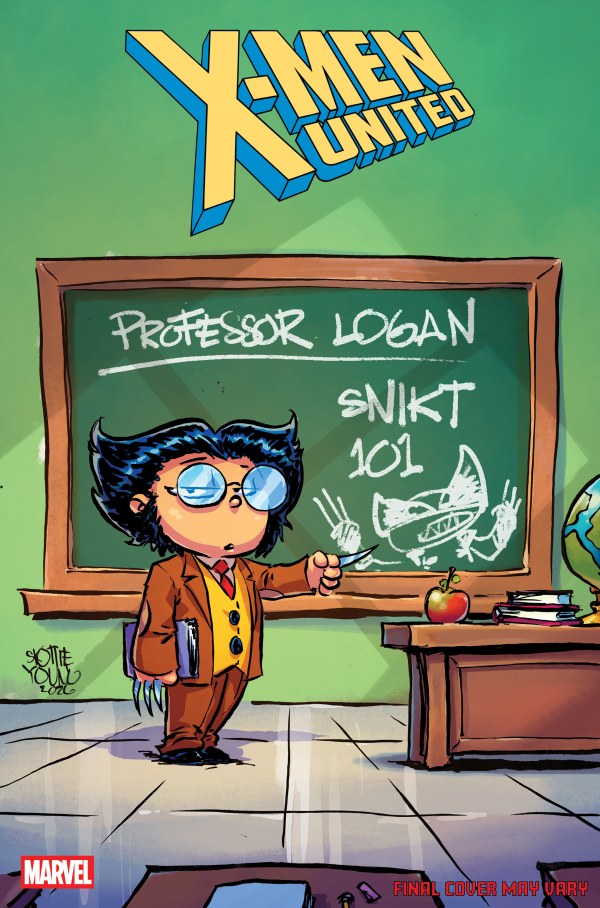 MARVEL COMICS X-MEN UNITED #1 SKOTTIE YOUNG VARIANT