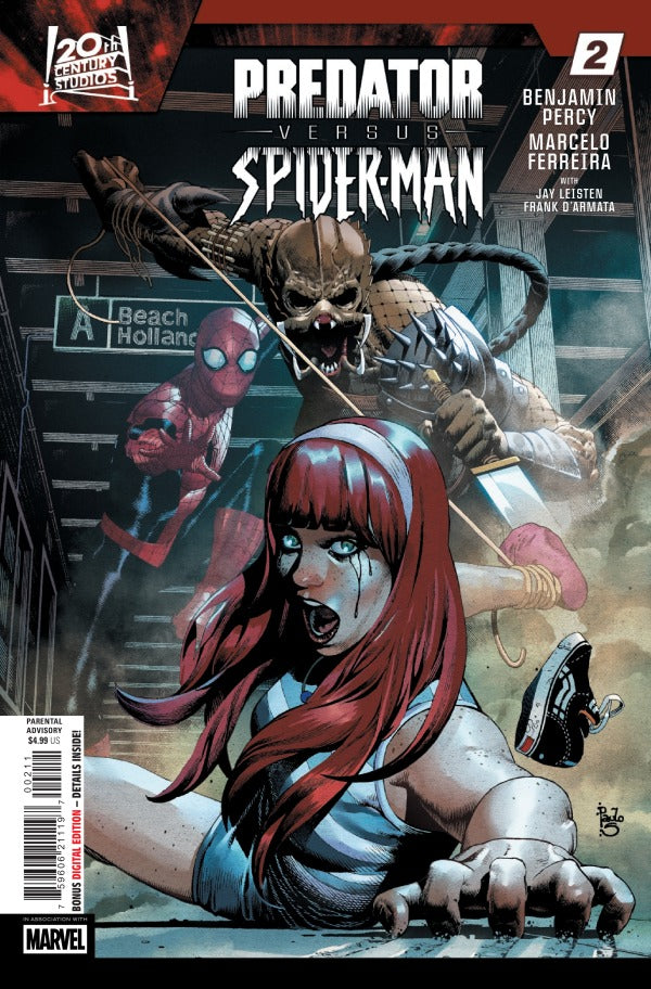 MARVEL COMICS PREDATOR VS. SPIDER-MAN #2