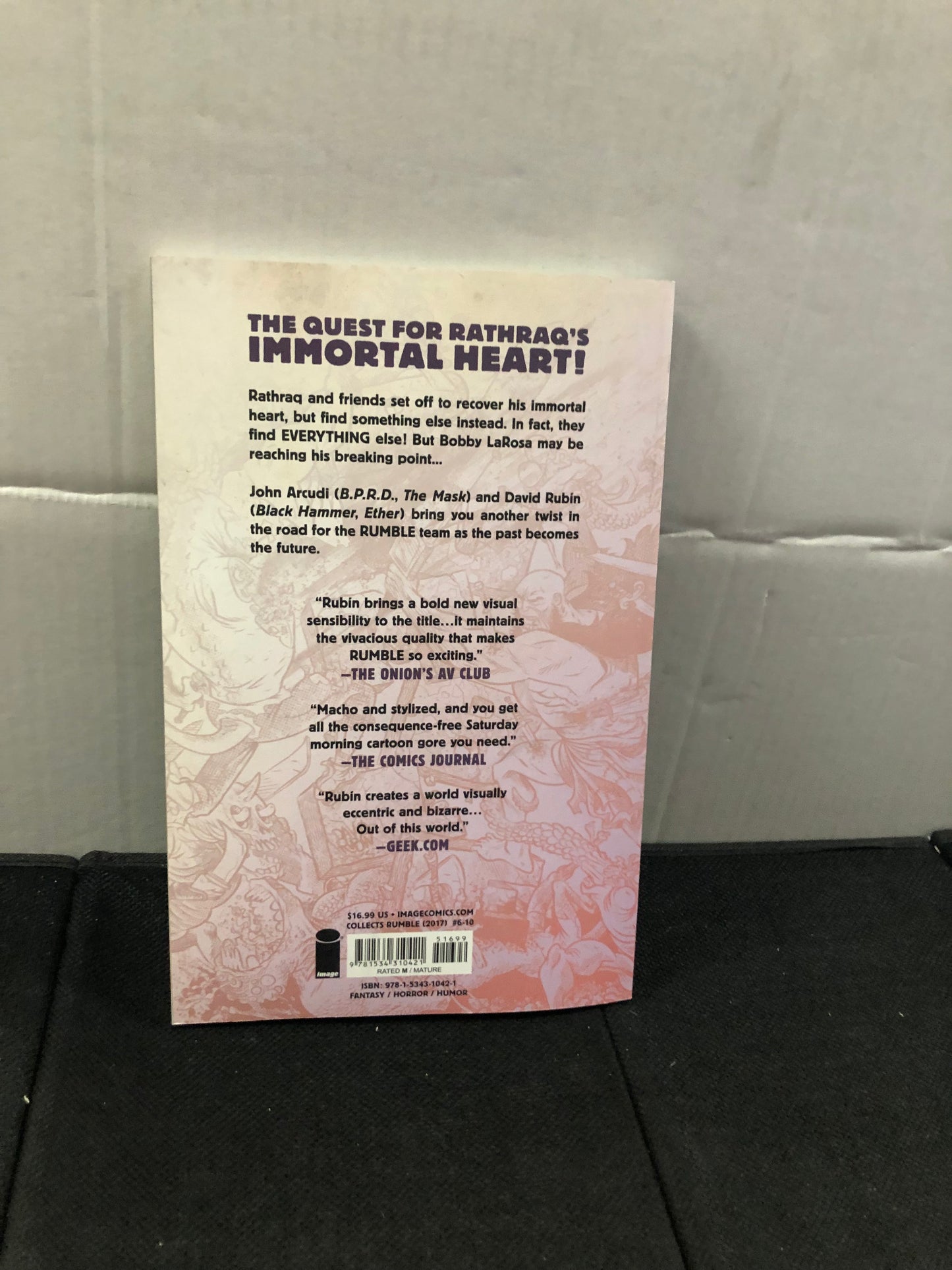 IMAGE COMICS RUMBLE VOLUME FIVE THINGS REMOTE (2019)