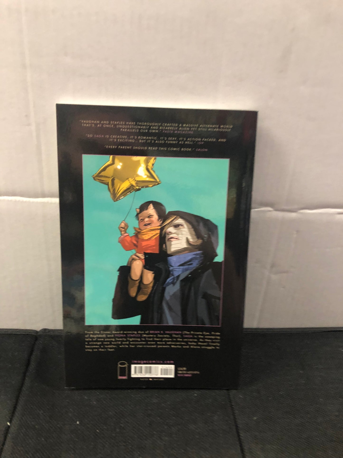 IMAGE COMICS SAGA VOLUME FOUR SECOND PRINTING (2015)