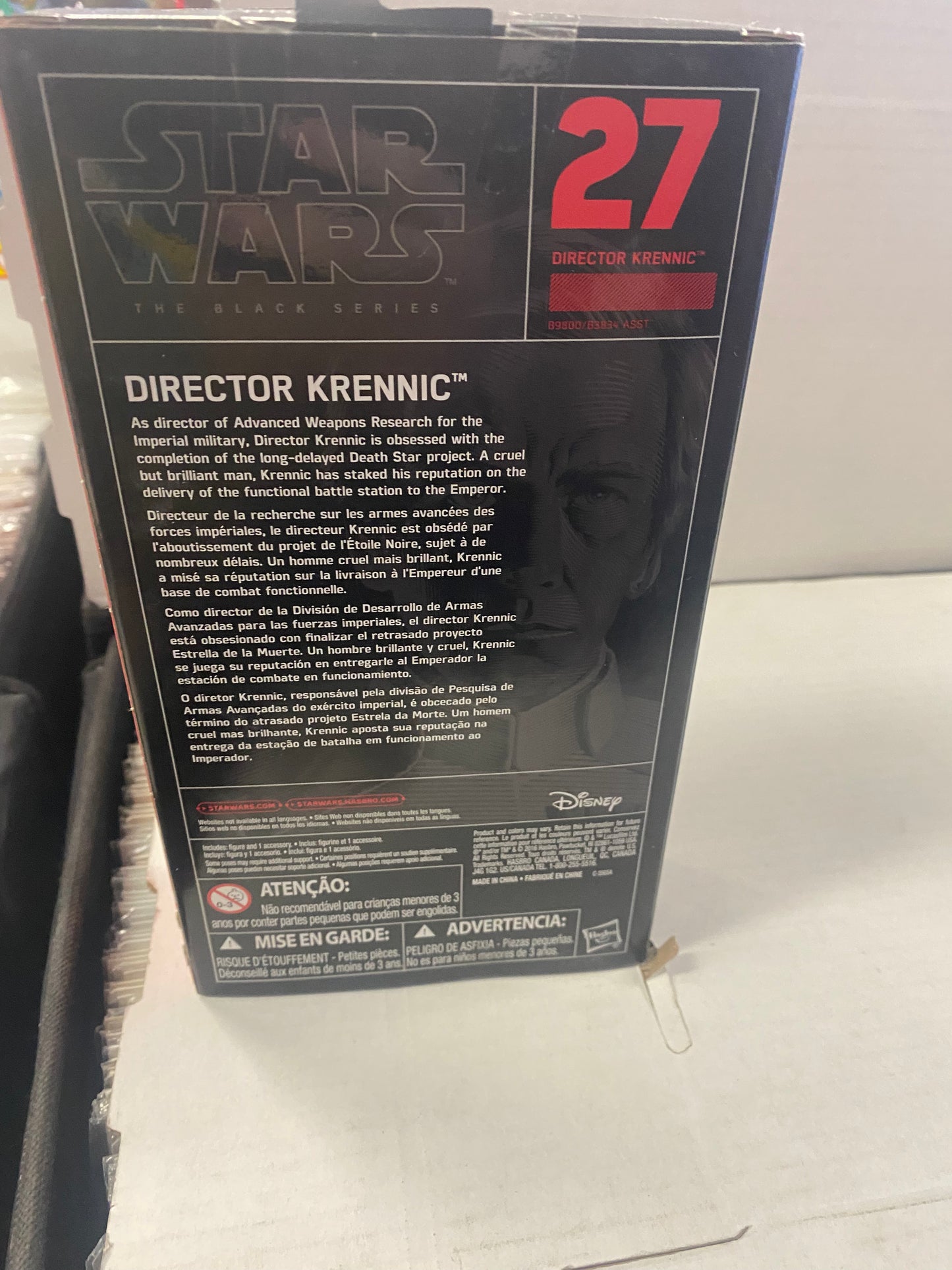 HASBRO STAR WARS THE BLACK SERIES DIRECTOR KRENNIC