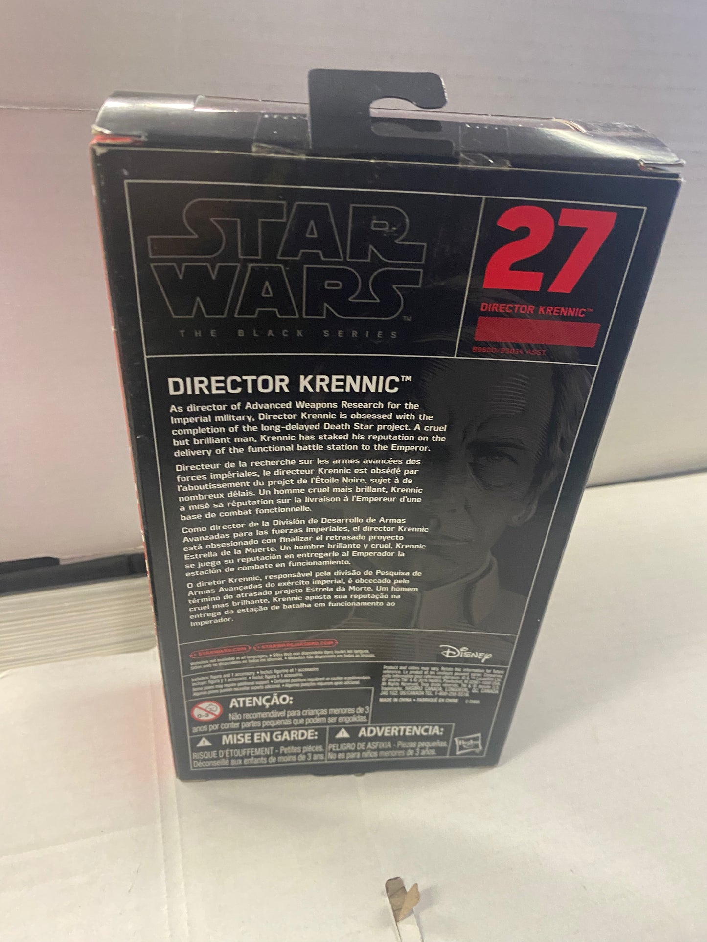 HASBRO STAR WARS THE BLACK SERIES DIRECTOR KRENNIC