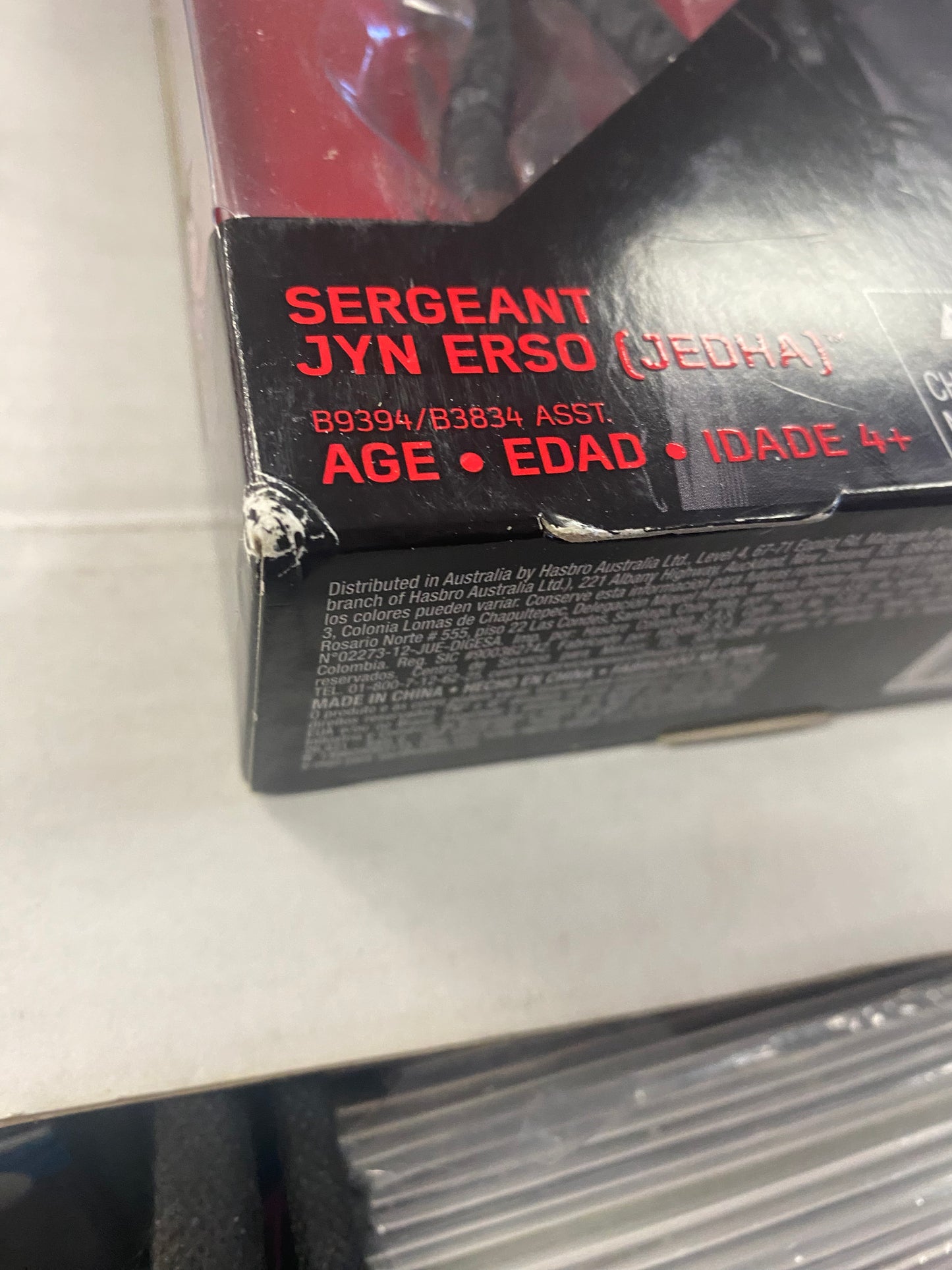 HASBRO STAR WARS THE BLACK SERIES SERGEANT JYN ERSO JEDHA