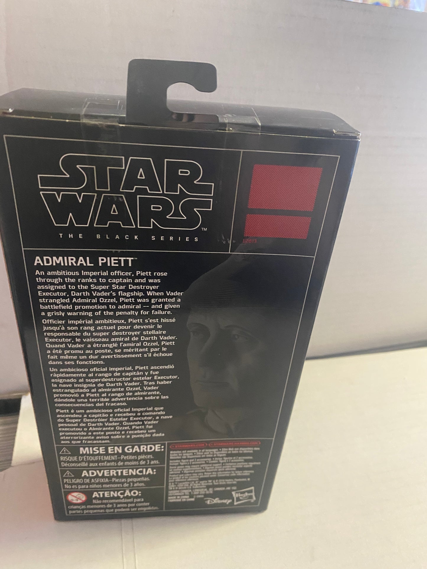 HASBRO STAR WARS THE BLACK SERIES ADMIRAL PIETT