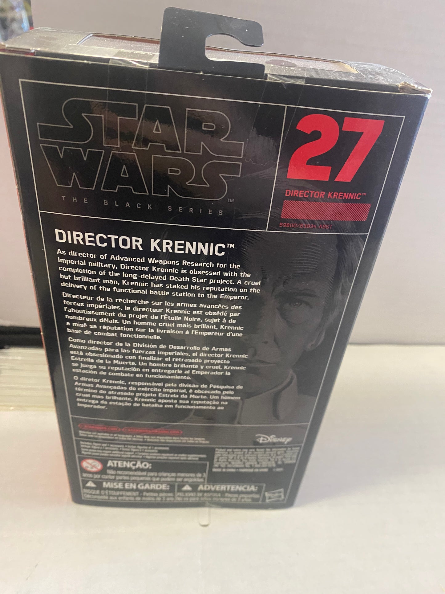 HASBRO STAR WARS THE BLACK SERIES DIRECTOR KRENNIC