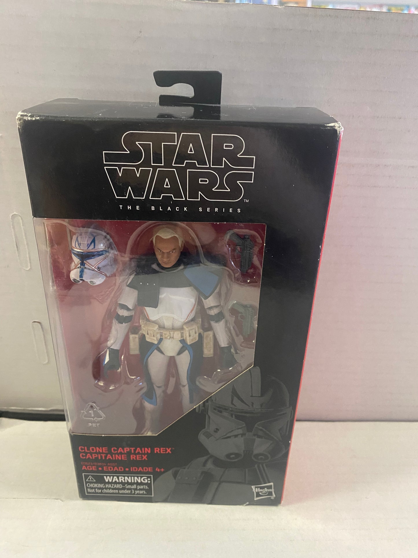 HASBRO STAR WARS THE BLACK SERIES CLONE CAPTAIN REX (2017)