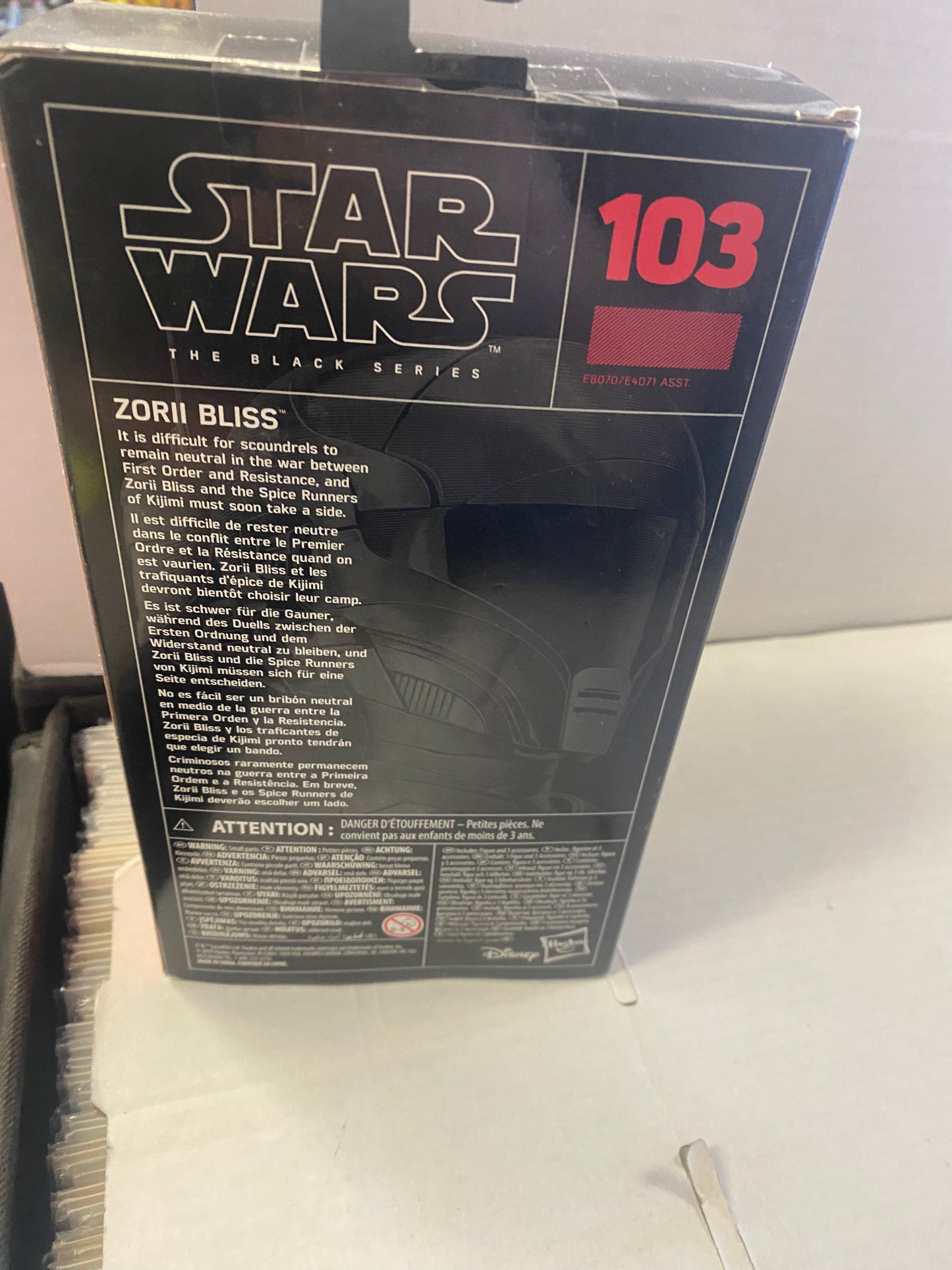 HASBRO STAR WARS THE BLACK SERIES ZORII BLISS