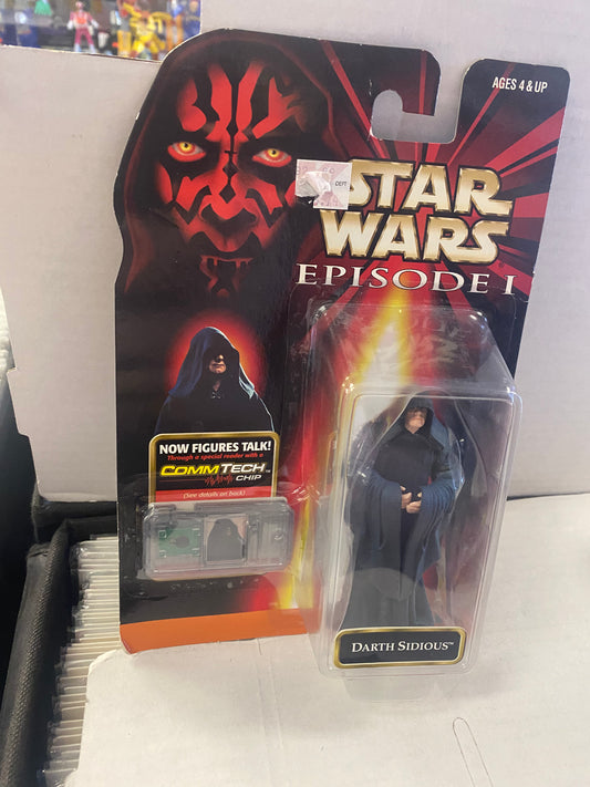HASBRO STAR WARS EPISODE 1 DARTH SIDIOUS (1998)