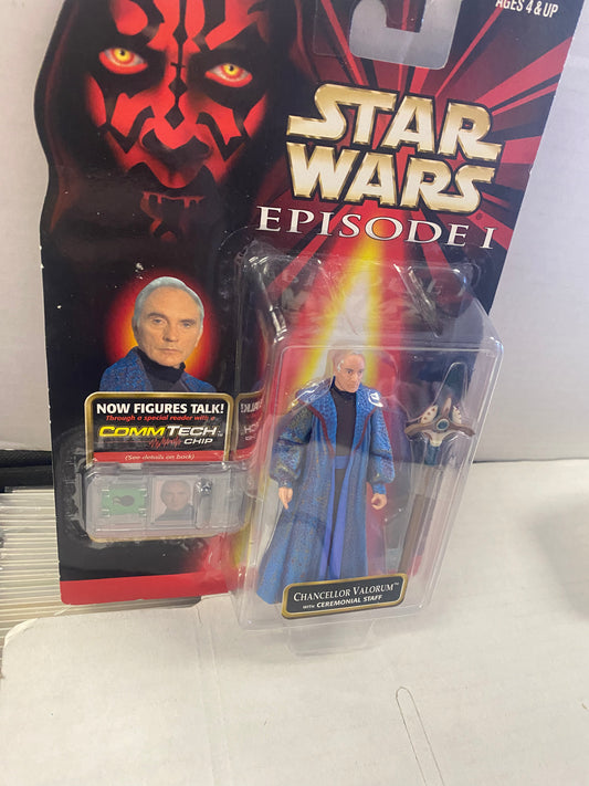 HASBRO STAR WARS EPISODE 1 CHANCELLOR VALORUM (1998)