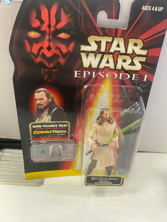 HASBRO STAR WARS EPISODE 1 QUI-GON JINN (1998)