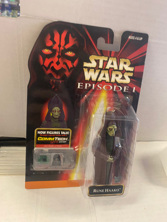 HASBRO STAR WARS EPISODE 1 RUNE HAAKO (1999)