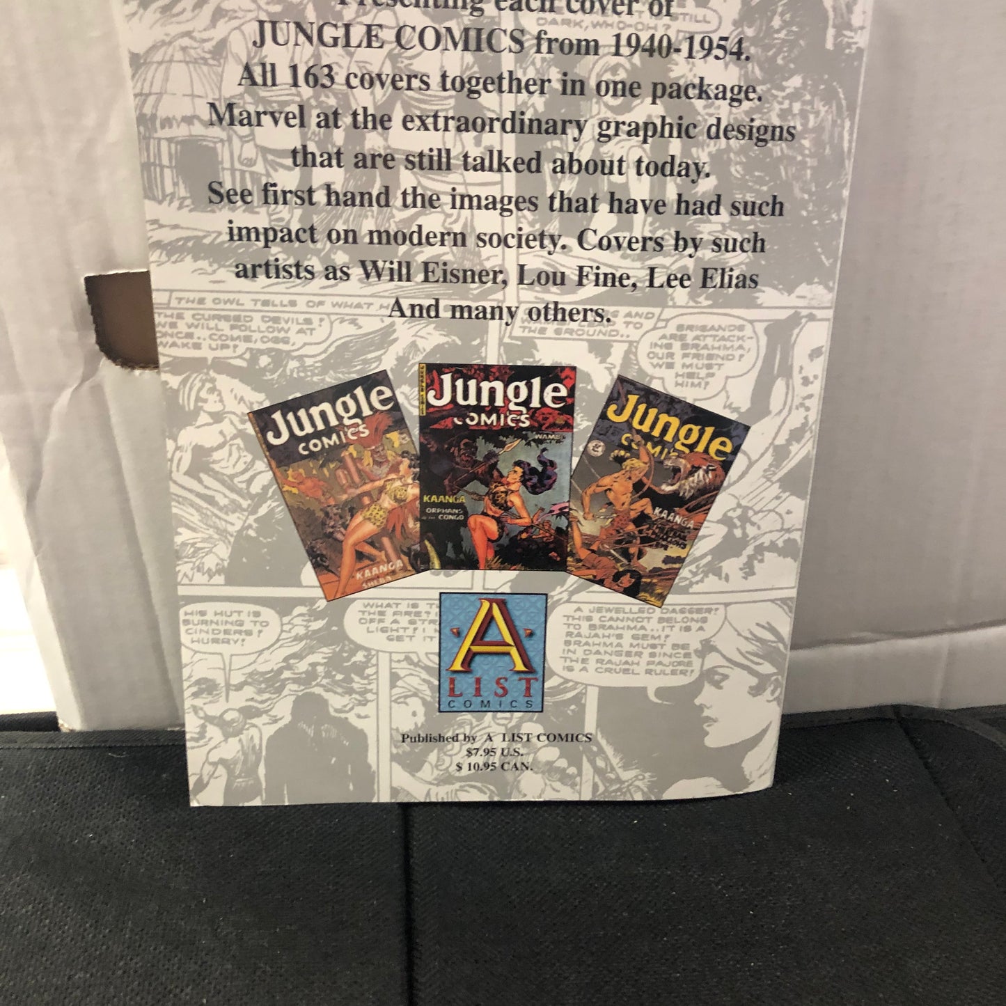 LIST COMICS BOOK OF JUNGLE COMICS (1998)