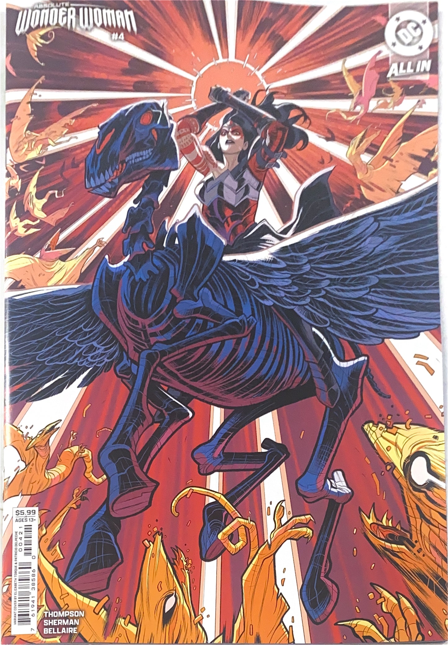 DC COMICS ABSOLUTE WONDER WOMAN #4 COVER B