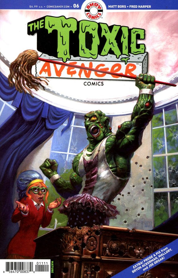 AYOH COMICS TOXIC AVENGER COMICS #6 CVR A FRED HARPER (MR)