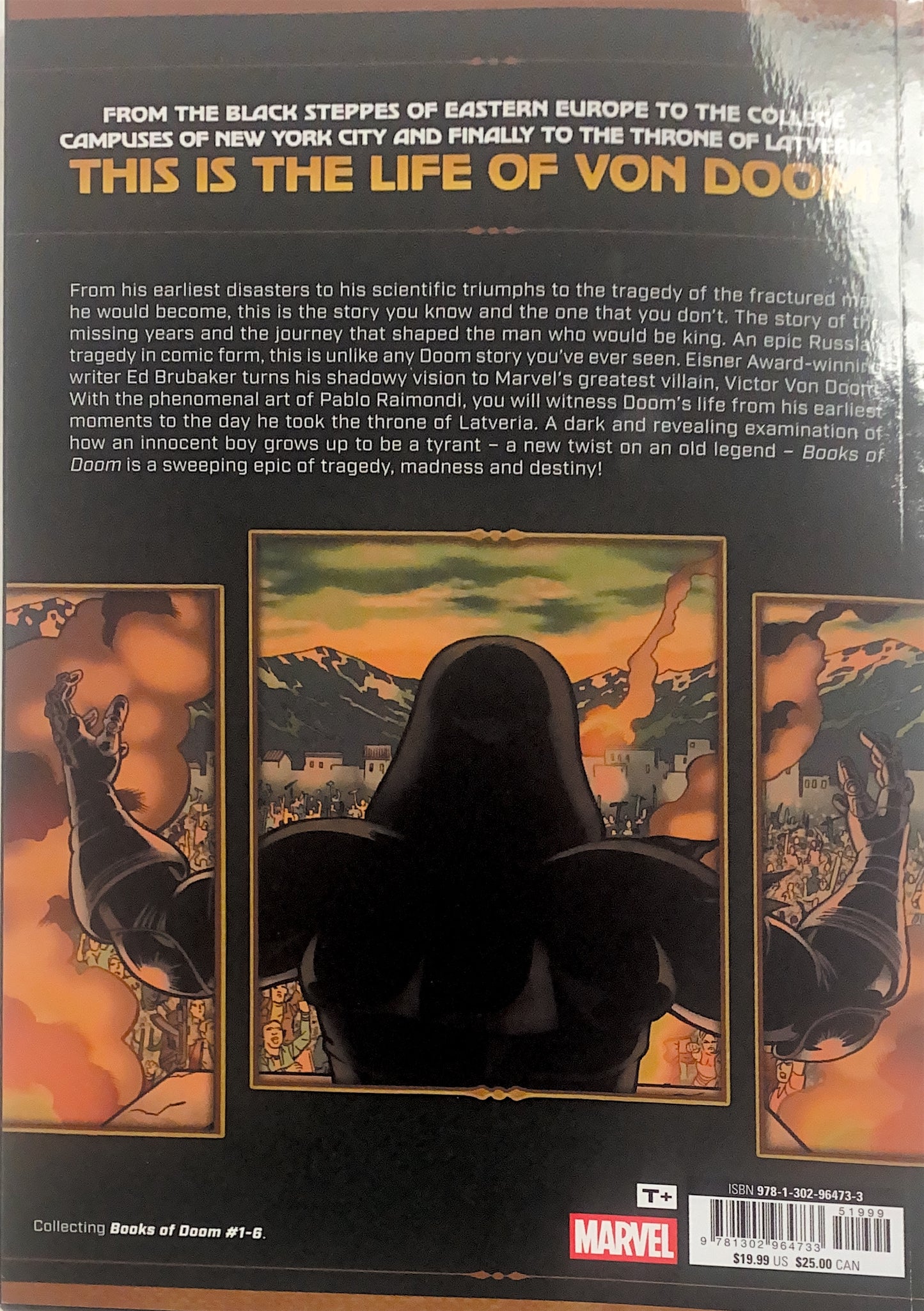 MARVEL COMICS DOCTOR DOOM BOOKS OF DOOM SOFTCOVER (2024)
