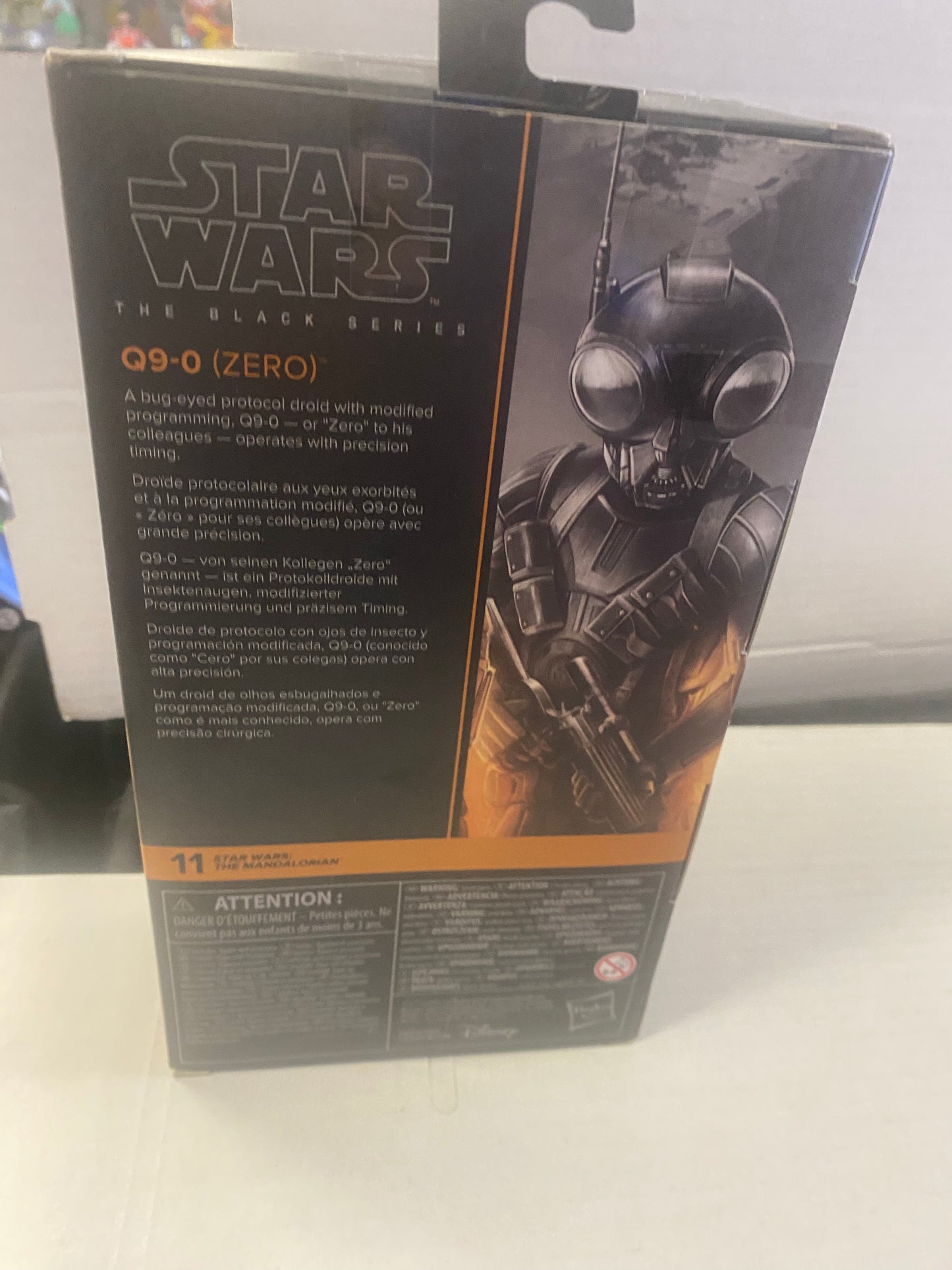 HASBRO STAR WARS THE BLACK SERIES STAR WARS THE MANDALORIAN Q9-0 (2021)