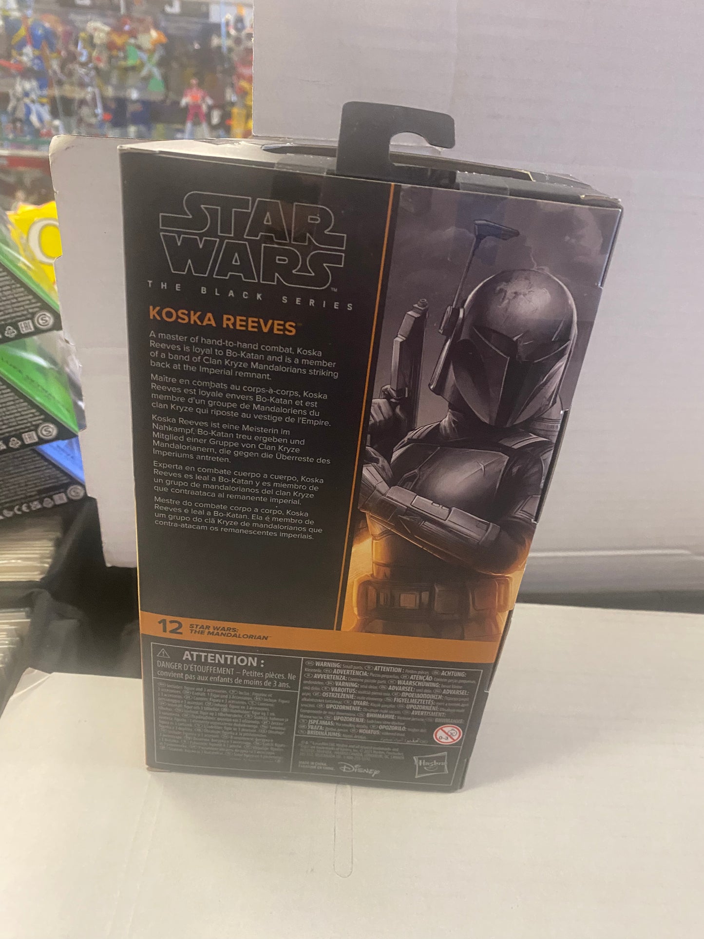 HASBRO STAR WARS THE BLACK SERIES STAR WARS THE MANDALORIAN KOSKA REEVES (2021)