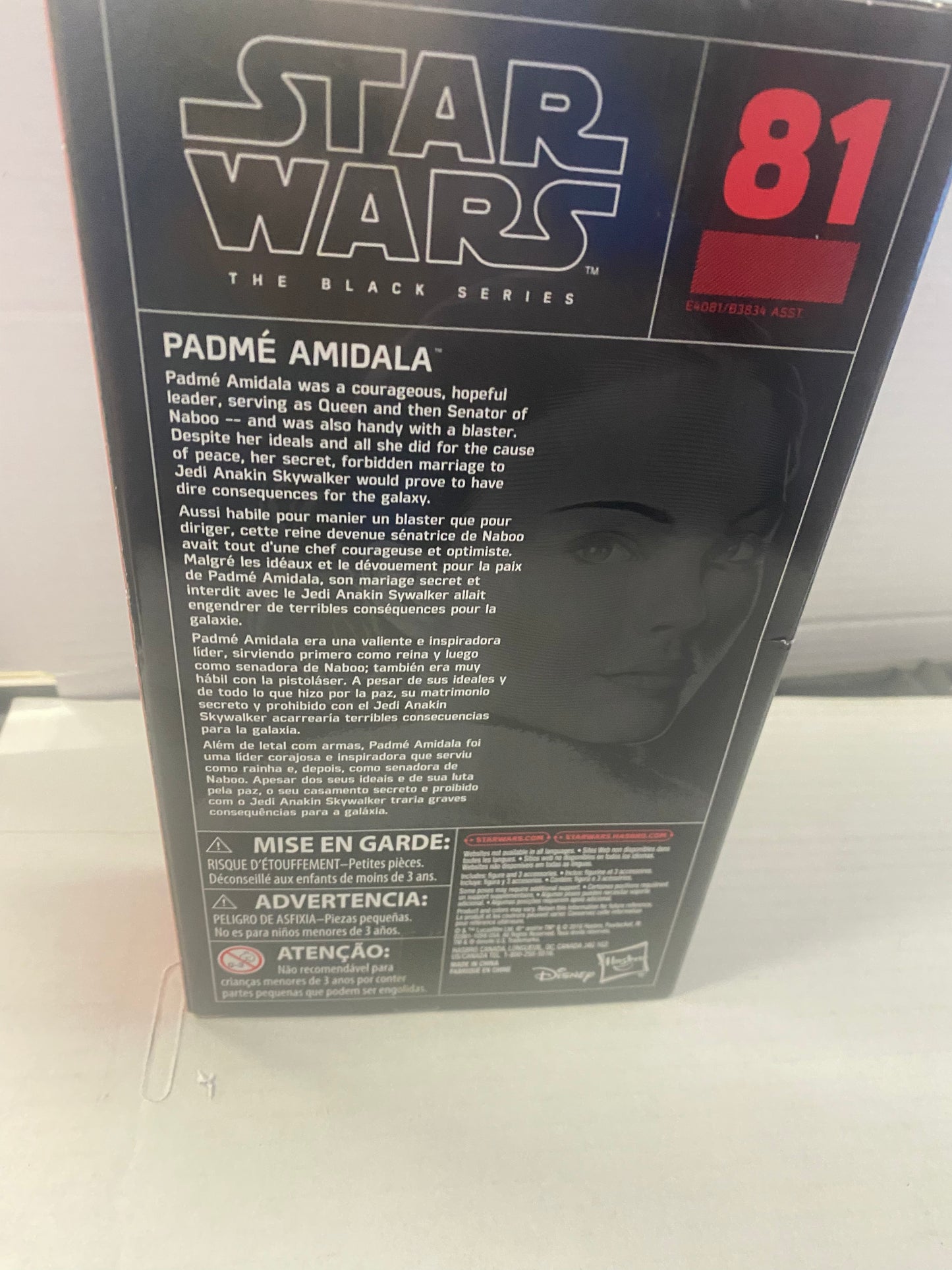 HASBRO STAR WARS THE BLACK SERIES PADME AMIDALA (2018)
