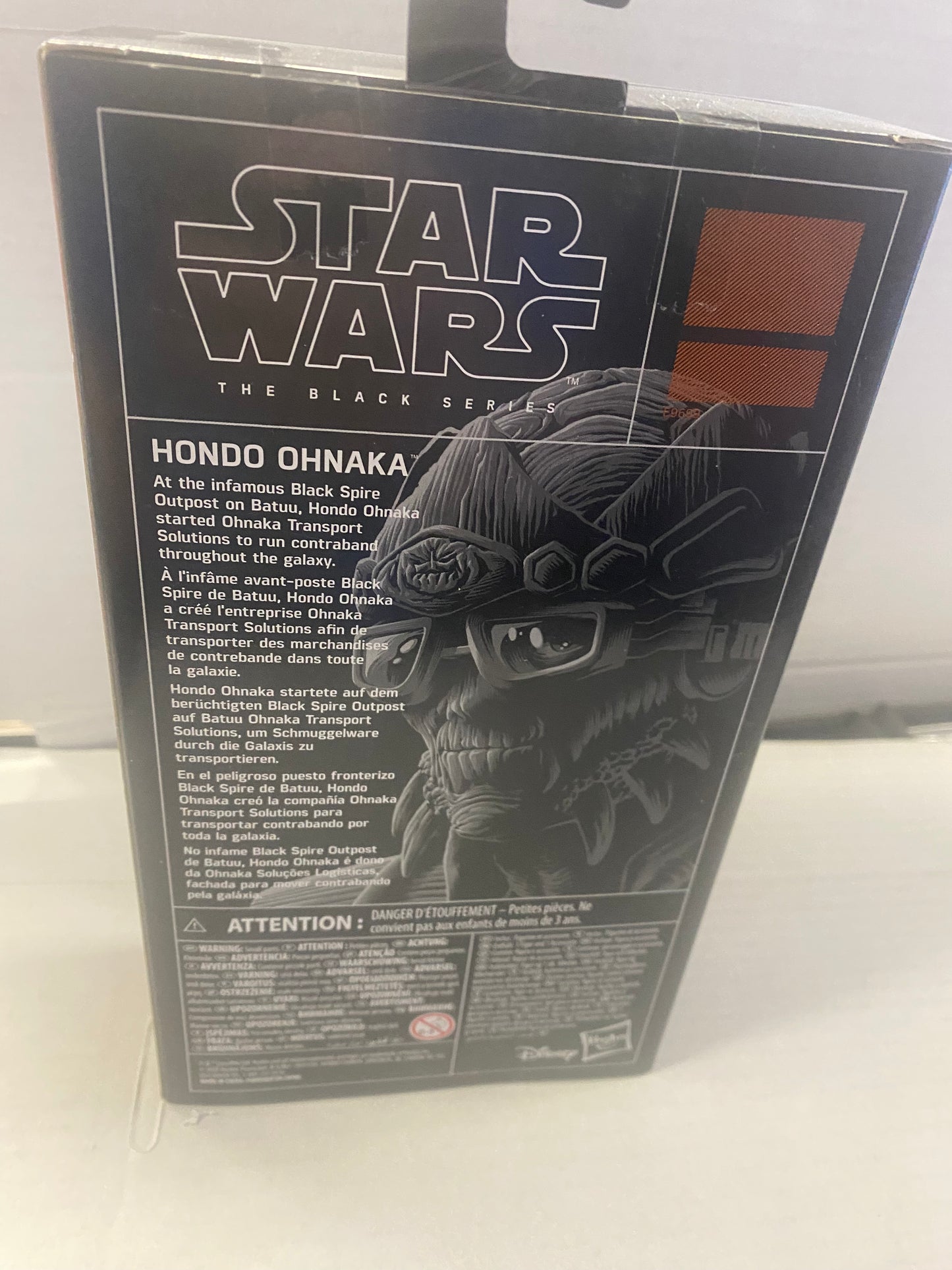 HASBRO STAR WARS THE BLACK SERIES HONDO OHNAKA GALAXYS EDGE (2020)
