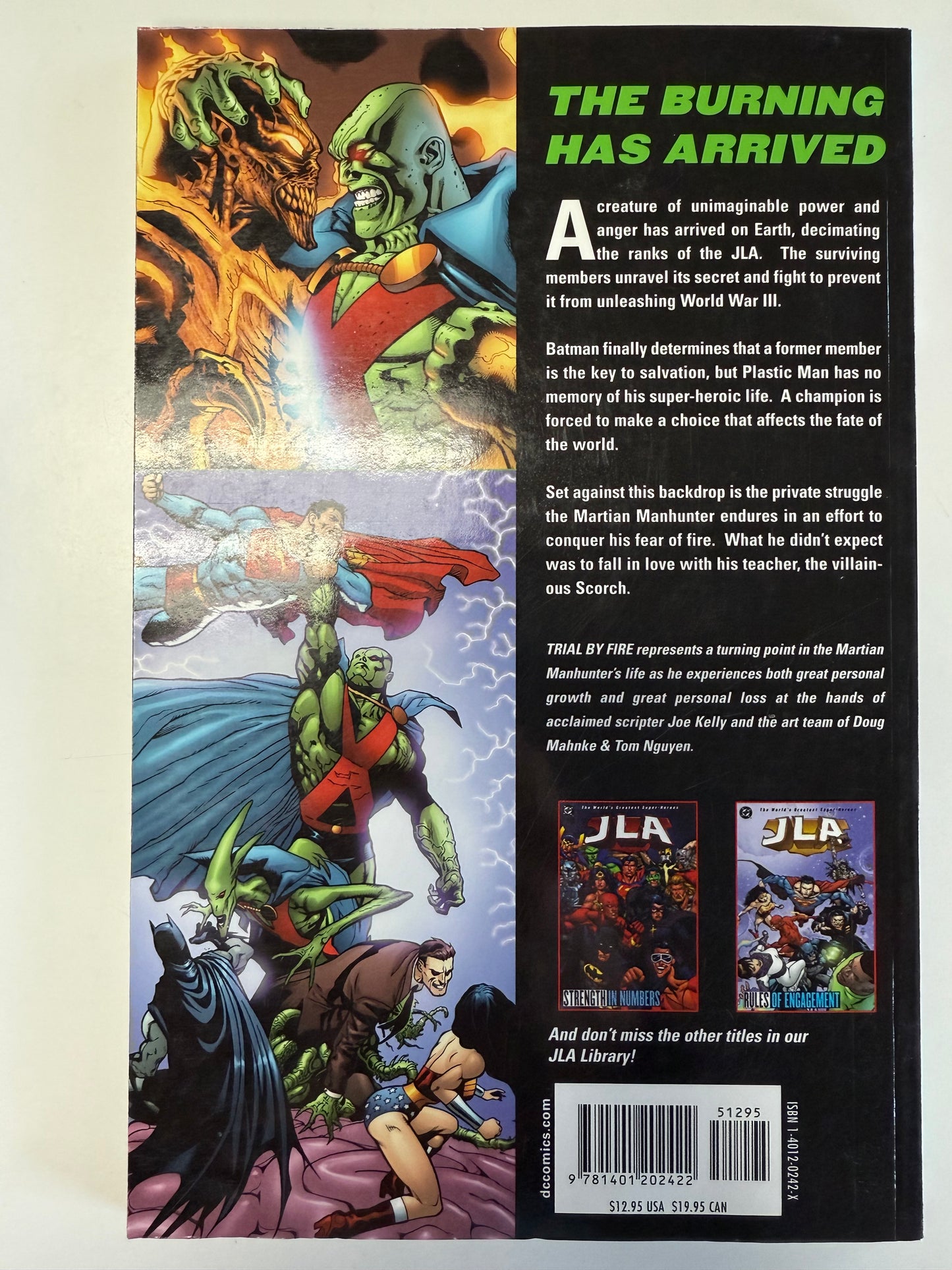 DC COMICS JLA TRIAL BY FIRE (2004)