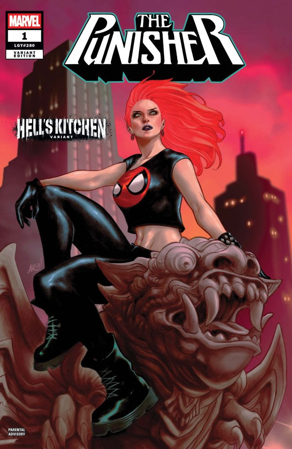 MARVEL COMICS PUNISHER #1 ARIO ANINDITO HELL'S KITCHEN VARIANT