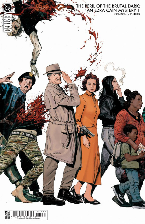 DC COMICS THE PERIL OF THE BRUTAL DARK AN EZRA CAIN MYSTERY #1 (OF 6) CVR E ALVARO MARTINEZ BUENO CONNECTING CARD STOCK VAR (MR)
