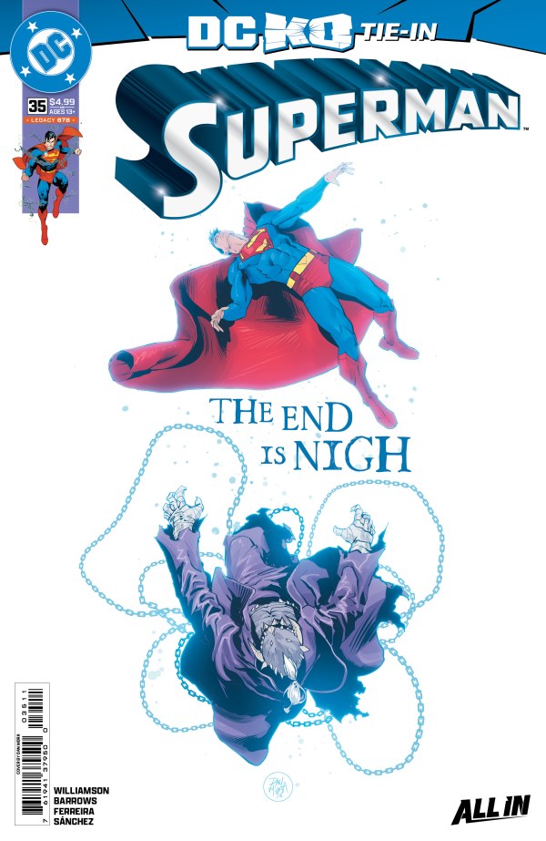 DC COMICS SUPERMAN #35 CVR A DAN MORA (DC K.O.)