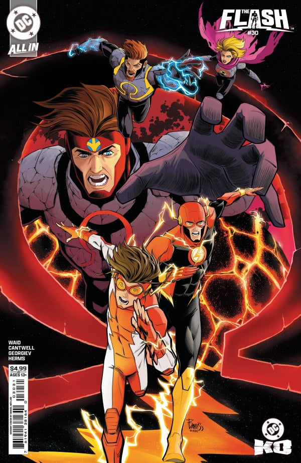 DC COMICS FLASH #30 CVR C DANIEL BAYLISS CARD STOCK VAR (DC K.O.)