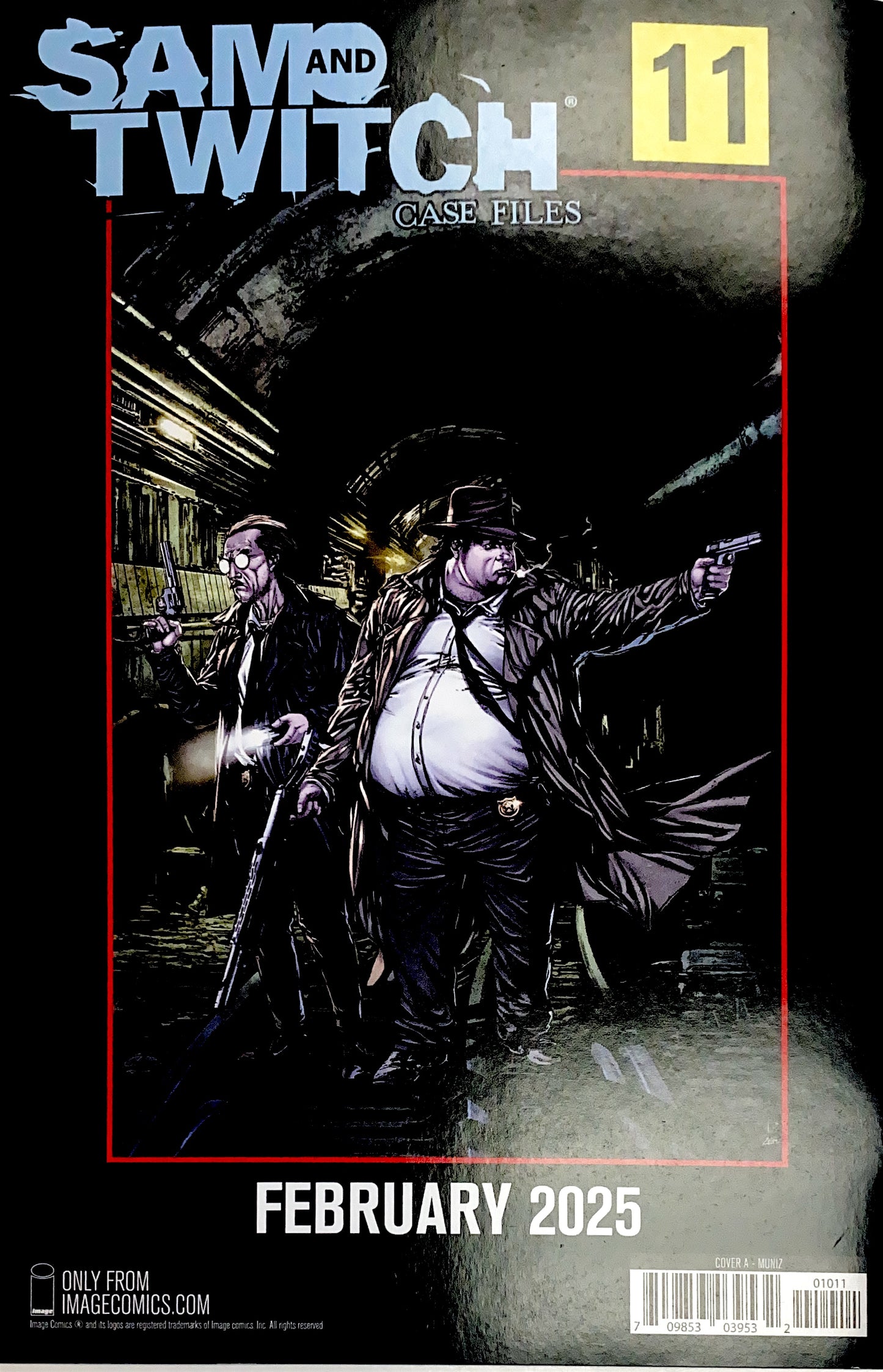 IMAGE COMICS SAM AND TWITCH CASE FILES #10