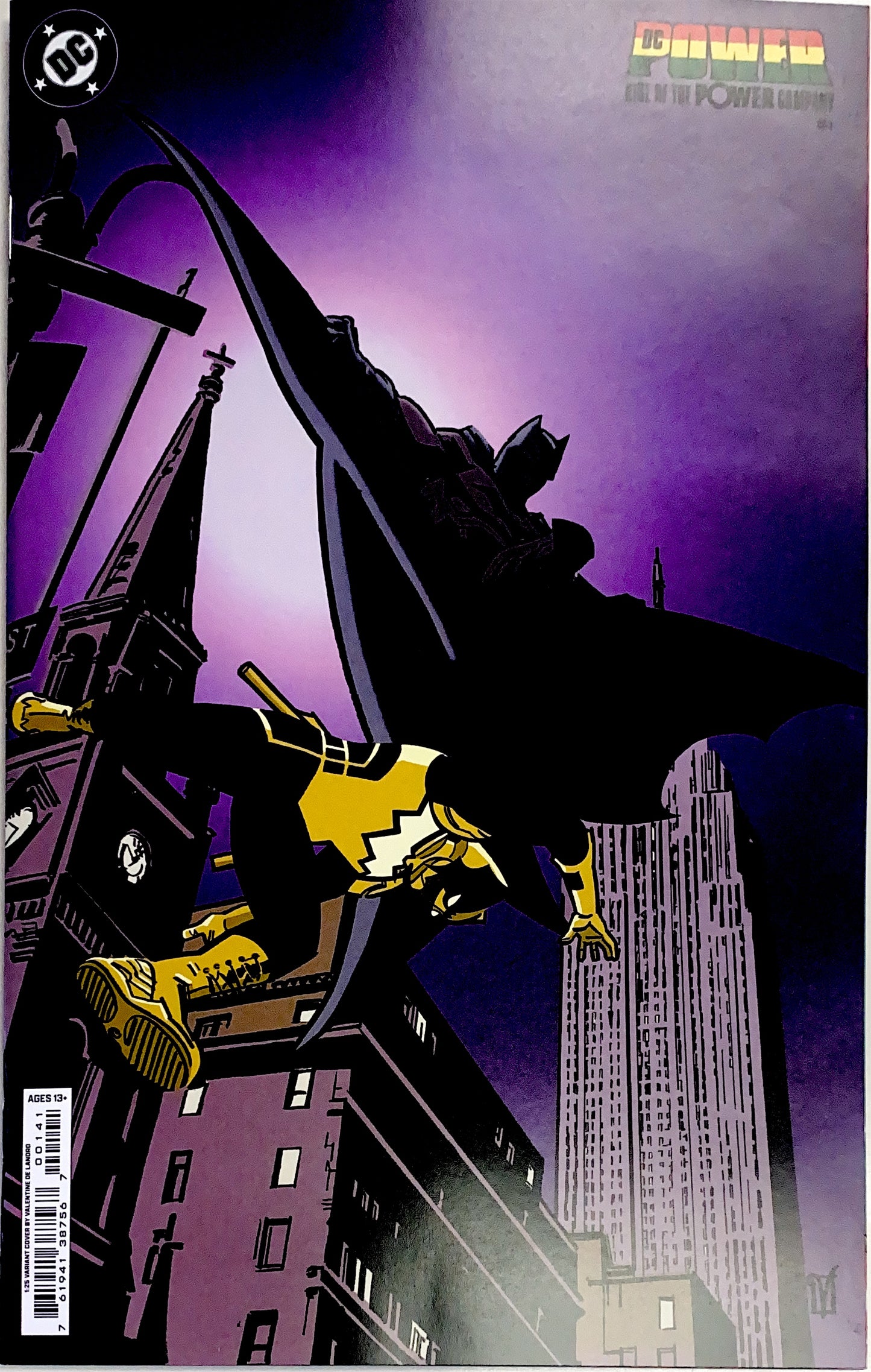 DC COMICS DC POWER RISE OF THE POWER COMPANY #1 COVER D