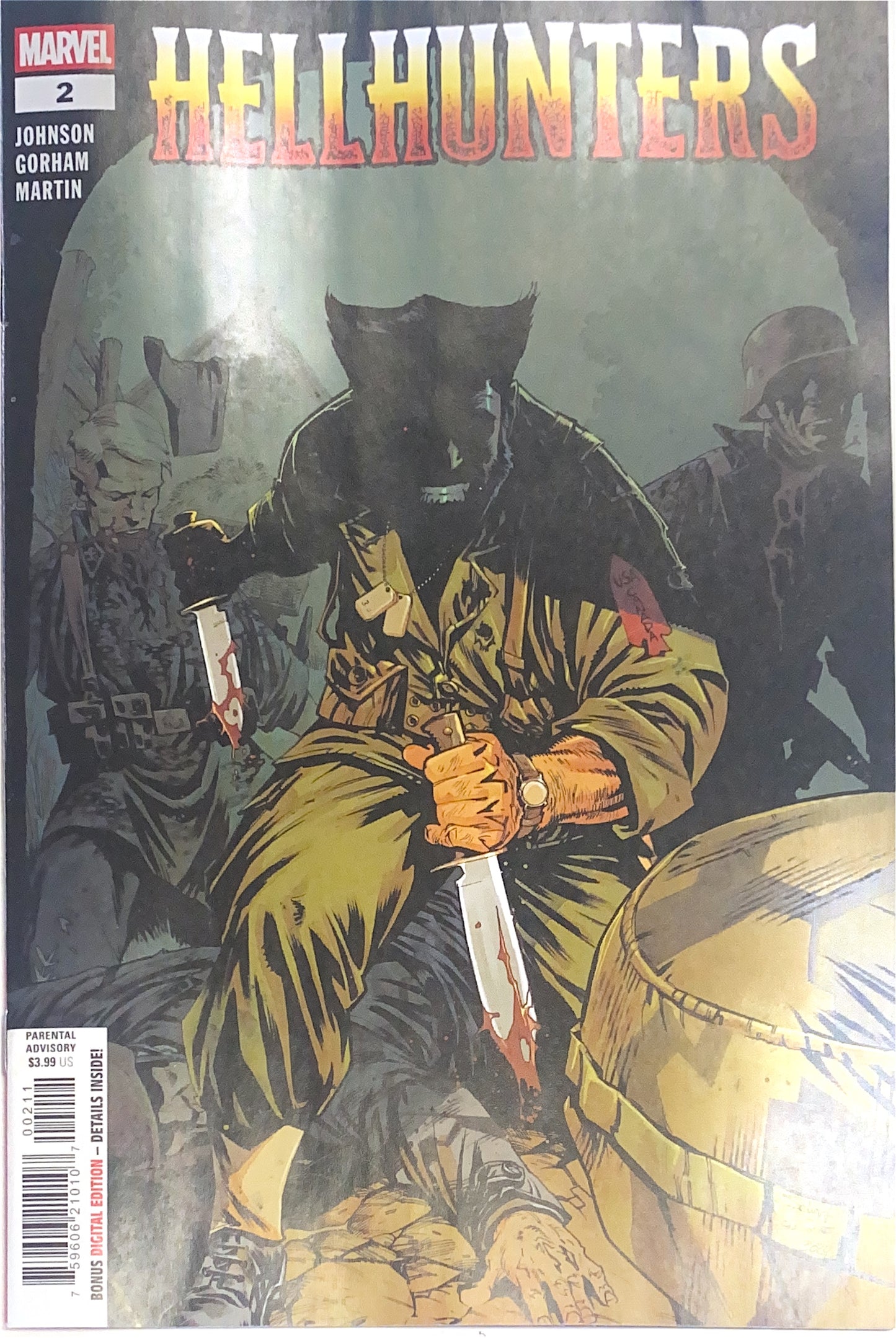 MARVEL COMICS HELLHUNTERS #2